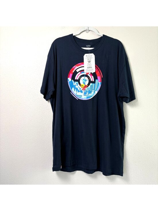 Pokemon Other - Pokemon Go Fest Festival 2021 T Shirt Size 2XL Blue Anime Short Sleeve Tee NWT